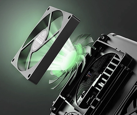 Cooling solution for Outdoor energy storage power