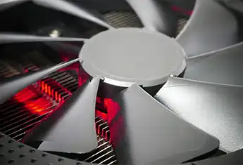 A reliable cooling fan requires material selection and protective design to resist environmental erosion