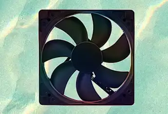 Why are most cooling fan blades singular?